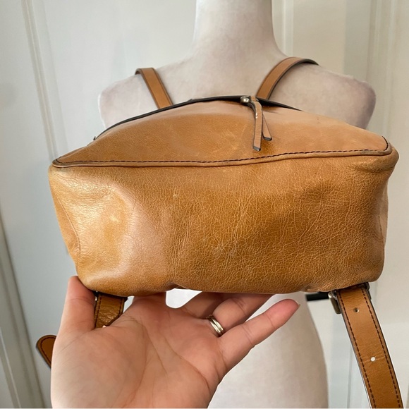 Hobo Tan Leather Small Backpack - Picture 5 of 8
